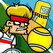 Tennis in the Face Image