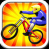 Downhill Mountain Bike Racer Image
