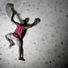 Climbing To Girl Image