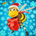 Santa Bee HD Image