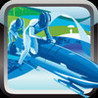 A sledge champion - is a race on the ice very exciting, test your skills on the track that is crazy Image