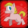 Cute Pony Friendship Run and Jump Image