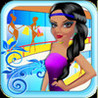 Shopping Mall Run - Happy Teen Girl Racing in Modern Life World Image