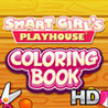 Smart Girl's Playhouse Coloring Book HD Image