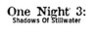 One Night 3: Shadows of Stillwater Image