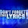 Don't Forget the Lyrics Image