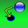 a ball is put in to a hole Image