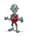Zombie Pirate Robot Attack Image