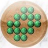 a Green Classic Wood Solitaire - Peg ! Image