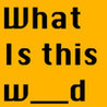 What Is This Word Image