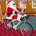 Santa on a Bike Image