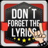 Dont Forget the Lyrics Image