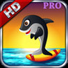 A Dolphin Journey Surfing and Flying - HD PRO Image