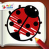 Coloring + Stickers!: by Happy Touch Image