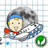 A Doodle Fly - Fly to the Moon Image