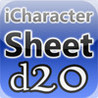 iCharacter Sheet d20 Image