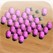 a 3D Pink Marble Peg ! Image