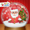 Christmas Snow Globes for kids: by Happy Touch Image