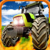 A Farm War Combat Run: Speed Tractor Game Image