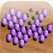 a 3D Purple Marble Peg ! Image