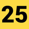 1 to 25 Numbers Challenge Image