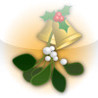 Christmas Mistletoe Kisses Image