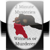 2 Minute Mysteries - Witness or Murderer Image