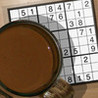 Coffee And Sudoku Image