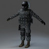 Army Sky Diver HD Image