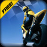 Moto Race Bike - Race with Motorcycle Rider Speeding Through Highway Image