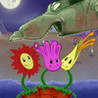 3 Little Plants Vs Zombie Planes - The Halloween Graveyard Flying Battle Game Image