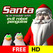 Santa is in trouble with evil robot penguins Image