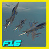 Controls F16 Fighter Jet Image