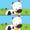 Find the Differences: Farm Animals Image