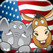 2012 Election - Rise of the President. Democratic  Donkeys  vs.  Republican  Elephants Image