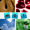 Mot mystere - puzzle d'images Image