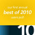 Metacritic Users Pick the Best of 2010 Image