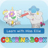 Colouring Book: Learn with Miss Ellie Image