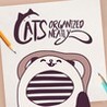 Cats Organized Neatly Image