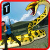 Angry Anaconda Attack 3D Image