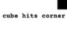cube hits corner Image