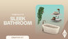 The Sims 4: Sleek Bathroom Kit Image