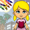 Paper Doll Coloring Book! Image