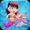 Little Mermaid Reef : The World of Pretty Dolphins & Underwater Treasure Image