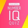 Choose and Easy NUMBER IQ QUIZ
