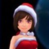 Merry Christmas Lady Santa