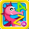 Abby Monkey Letter Quiz School Adventure vol 1: Learning Games, Flashcards and Alphabet Song for Preschool & Kindergarten Explorers by 22 learn Image