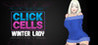 ClickCells:  Winter Lady Image