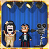 Pixely People Making Movies Image