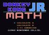Donkey Kong Jr. Math Image